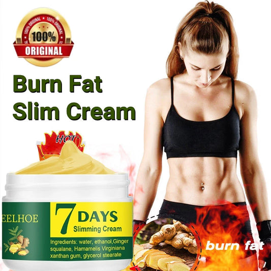 18kg Losing Ginger Slim Cream Burn Fat Slimming Cream Weight Loss Massage Burn Fat Cellulite Fitness Cream Home Beauty Health