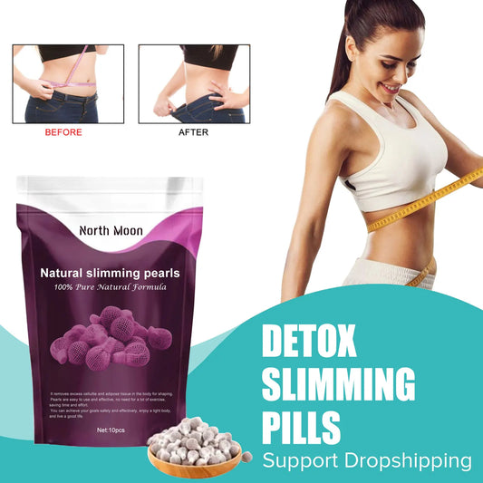 Fat Burning Detox Pills Losing Weight Anti Cellulite Flat Abdomen Firming Lifting Sagging Skin Shaping Waistline Slimming Care